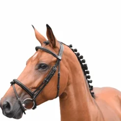 Cso|Bridons*Jump'In - Bridon Week Thursday muserolle combinée avec rênes