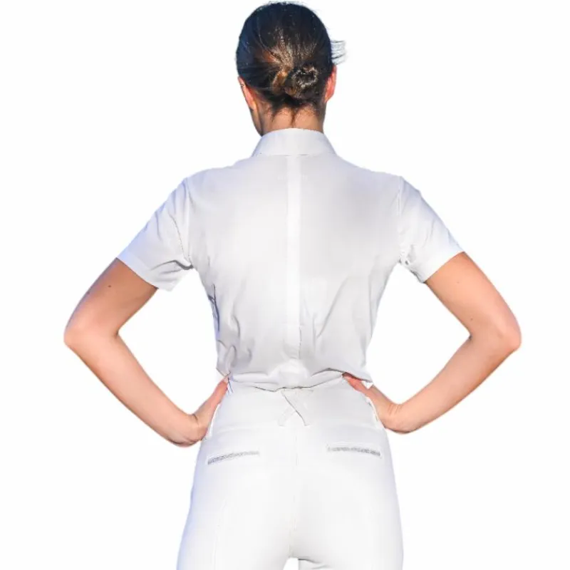 Discount - Chemise manches courtes femme Emma Polos Et Chemises