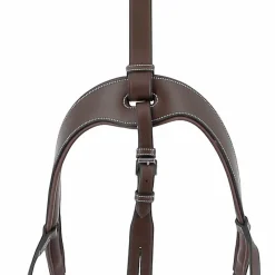 Horseball|Concours Complet D'Equitation*Jump'In - Collier de chasse 5 points + martingale One Noisette