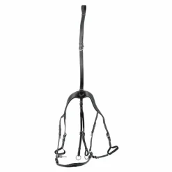 Clearance - Collier de chasse 5 points + martingale One Noir Horseball|Concours Complet D'Equitation