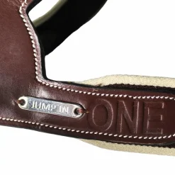 Sale - Collier de chasse élastique + martingale One Noisette Horseball|Concours Complet D'Equitation