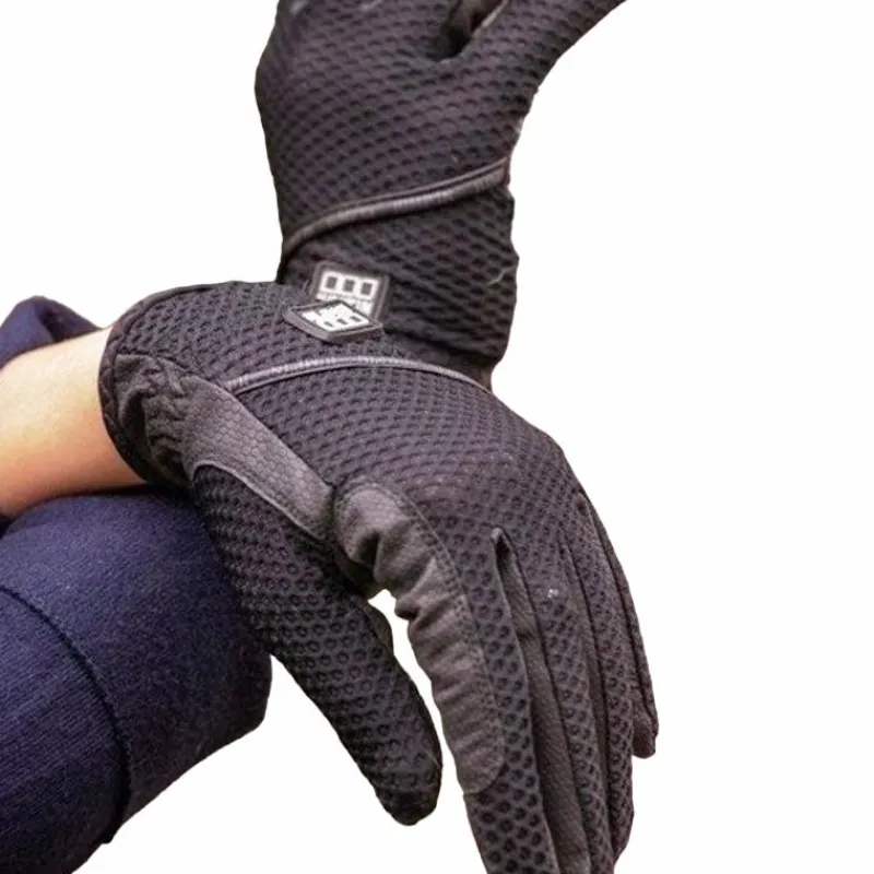 Gants D'Équitation*Jump'In - Gants Airtec Noir