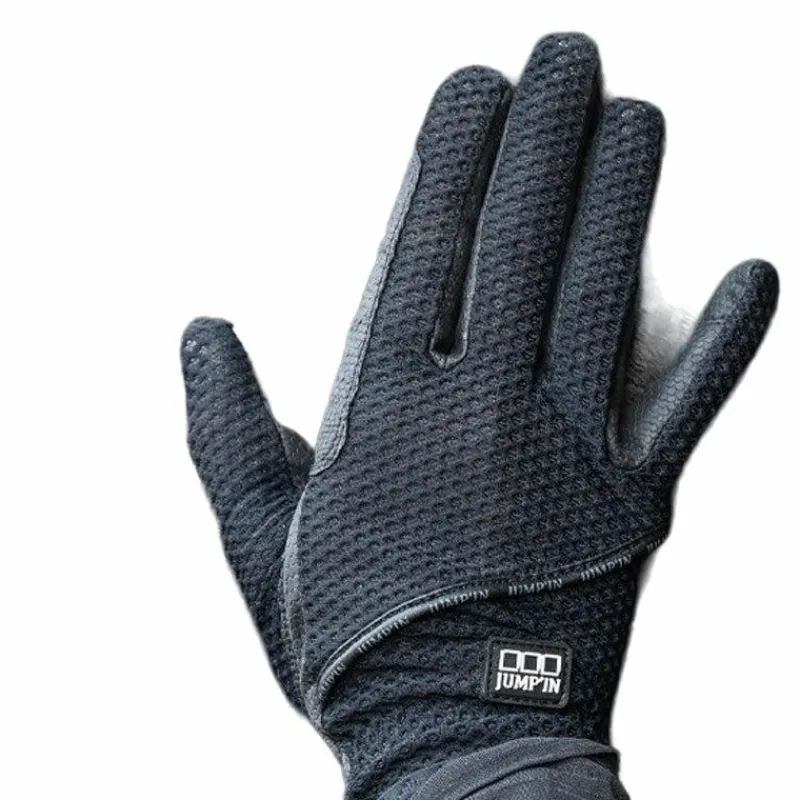 Gants D'Équitation*Jump'In - Gants Airtec Noir