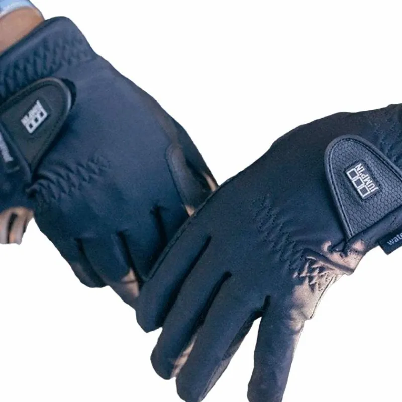 Gants D'Équitation*Jump'In - Gants Watertec Noir
