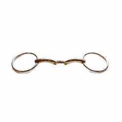 Outlet - Mors à anneaux Confort double brisure Mors Deux Anneaux