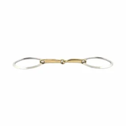 Mors Deux Anneaux*Jump'In - Mors carré 8mm grands anneaux plats