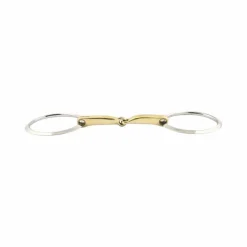 Mors Deux Anneaux*Jump'In - Mors carré 14mm grands anneaux plats