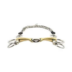 Mors Pelham*Jump'In - Mors pelham petites branches double brisure bloqué