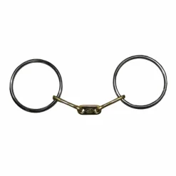 Hot - Mors très fin canons plats Mors Deux Anneaux