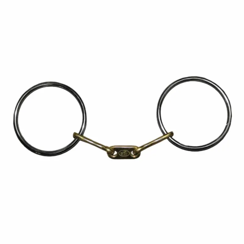 Hot - Mors très fin canons plats Mors Deux Anneaux