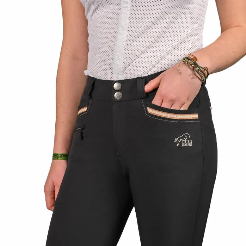 Hot - Pantalon d'équitation fille Luna Enfant Pantalons D'Équitation