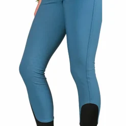 Pantalons D'Équitation*Jump'In - Pantalon d'équitation fille Luna glacier Bleu