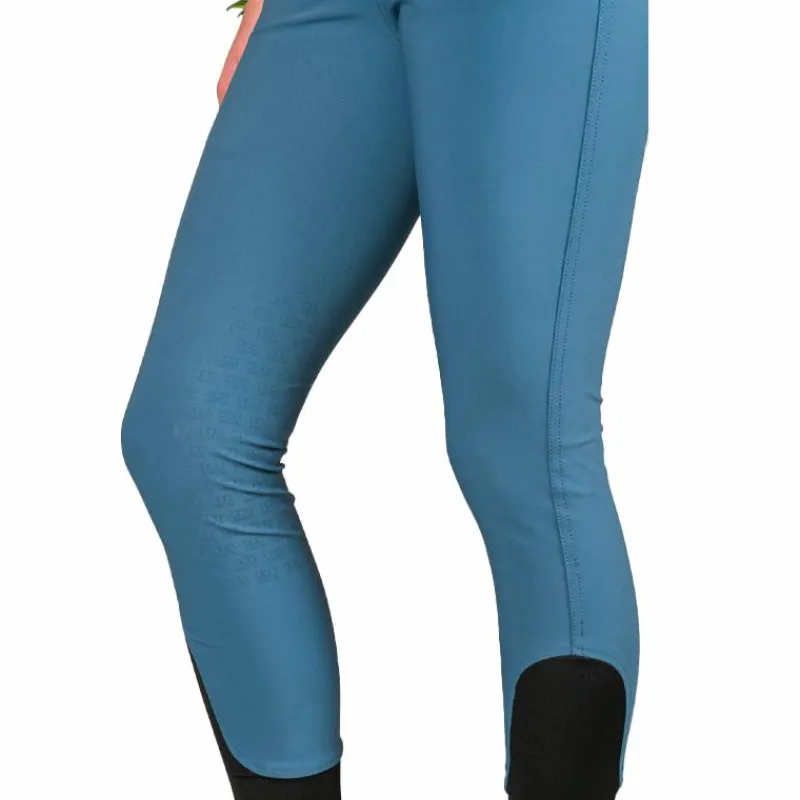 Pantalons D'Équitation*Jump'In - Pantalon d'équitation fille Luna glacier Bleu