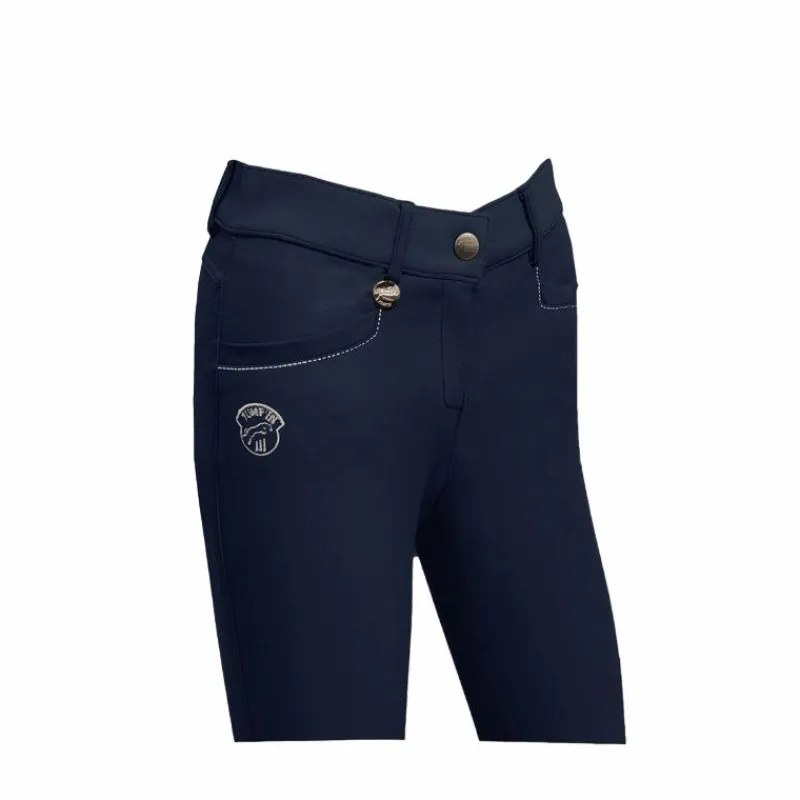 Pantalons D'Équitation*Jump'In - Pantalon d'équitation femme Super X Marine