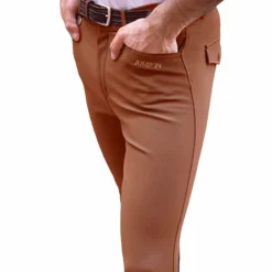 Pantalons D'Équitation|Pantalons D'Équitation*Jump'In - Pantalon d'équitation homme Super X caramel Marron