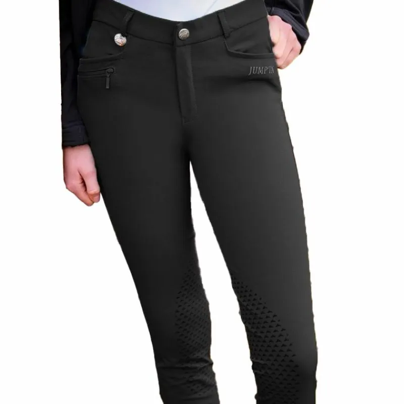 Pantalons D'Équitation*Jump'In - Pantalon d'équitation junior mixte Sacha Noir