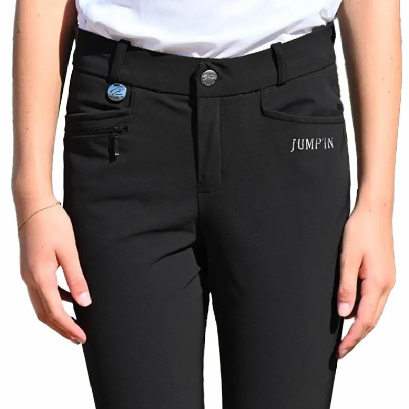 Pantalons D'Équitation*Jump'In - Pantalon d'équitation junior mixte Sacha Noir