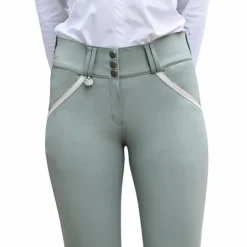 Pantalons D'Équitation*Jump'In - Pantalon d'équitation femme Sofia sauge Vert