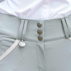 Pantalons D'Équitation*Jump'In - Pantalon d'équitation femme Sofia sauge Vert