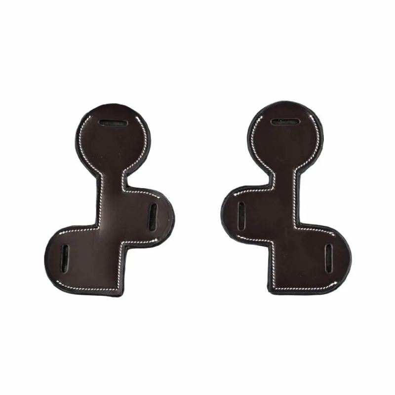 Accessoires De Mors*Jump'In - Protection pour hackamore en cuir Noir