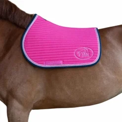 Clearance - Tapis de selle Balthazar fuschia/ marine Tapis De Selle|Tapis Cso/ Mixtes