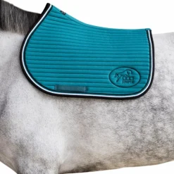 Sale - Tapis de selle Balthazar lagon/ noir Tapis De Selle|Tapis Cso/ Mixtes