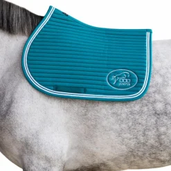 Tapis Cso/ Mixtes|Tapis De Selle*Jump'In - Tapis de selle Balthazar lagon/ blanc Bleu