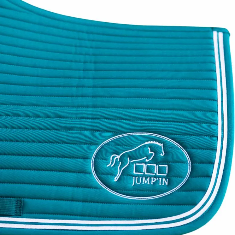 Tapis Cso/ Mixtes|Tapis De Selle*Jump'In - Tapis de selle Balthazar lagon/ blanc Bleu