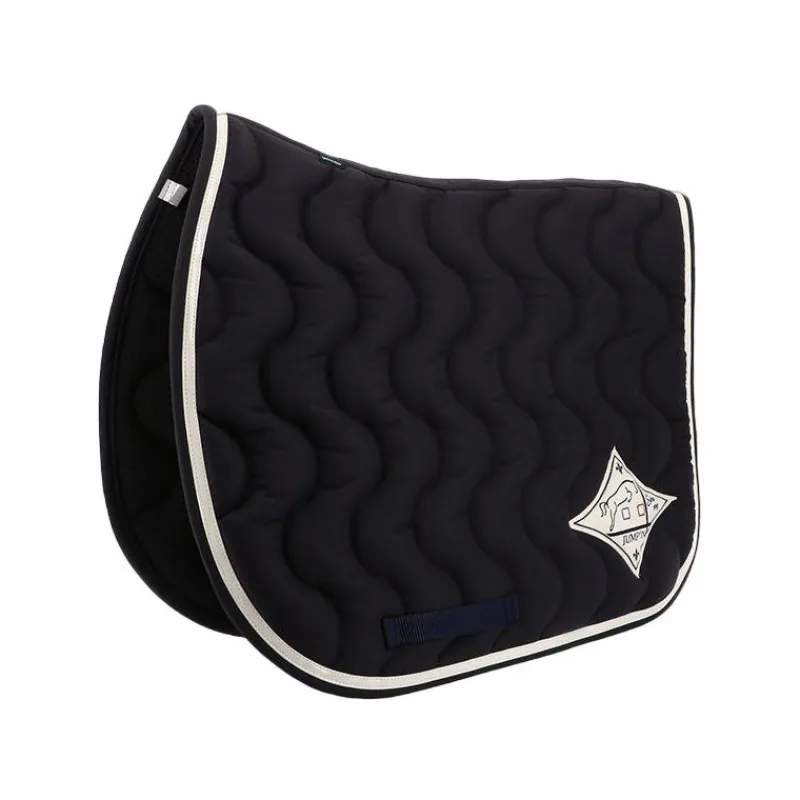 Tapis Cso/ Mixtes|Tapis De Selle*Jump'In - Tapis de selle / blanc/ Marine