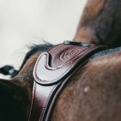 Têtières*Jump'In - Têtière + rênes Evolution noisette Marron