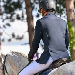 Vestes De Concours|Vestes De Concours*Jump'In - Veste de compétition homme compatible Air bag Emile Noir