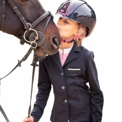 Vestes De Concours*Jump'In - Veste de concours junior fille Charlie Noir