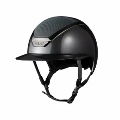 Hot - Casque d'équitation Star Lady Pure Shine Chrome II anthracite Casques D'Équitation À Visière Polo|Casques D'Équitation