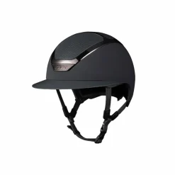 Casques D'Équitation À Visière Polo|Casques D'Équitation*Kask - Casque d'équitation Star Lady Chrome anthracite Gris