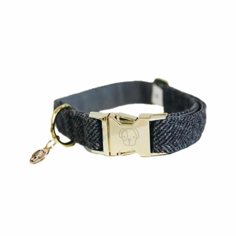 Colliers*Kentucky Dogwear - Collier pour chiens Wool Gris