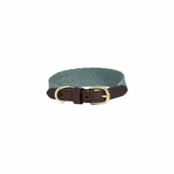 Colliers*Kentucky Dogwear - Collier pour chien Jacquard ciel Bleu