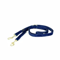 Laisses*Kentucky Dogwear - Laisse pour chien Velvet 2m marine