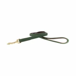 Laisses*Kentucky Dogwear - Laisse pour chien nylon tressé Plaited Nylon 120 cm olive Vert