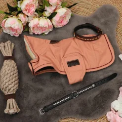 Manteaux*Kentucky Dogwear - Manteau Imperméable Corail 160g Rose