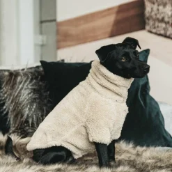 Manteaux*Kentucky Dogwear - Pull pour chien Teddy Fleece 0g Beige