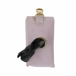Pooh Bag*Kentucky Dogwear - Sac à crottes carré velvet tendre Rose