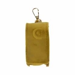 Pooh Bag*Kentucky Dogwear - Sac à crottes carré velvet moutarde Jaune