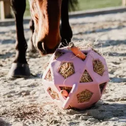 Sale - Balle de jeu/ foin pour chevaux en caoutchouc vieux Jouets Pour Chevaux|Collection