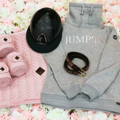 Bandes De Polo*Kentucky Horsewear - Bandes de polo Velvet Pearls tendre (x4) Rose