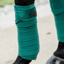 Bandes De Polo*Kentucky Horsewear - Bandes de polo velvet foncé (x4) Vert