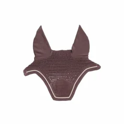 Bonnets Pour Chevaux|Cso*Kentucky Horsewear - Bonnet Wellington velvet parme Marron