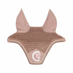 Discount - Bonnet anti-mouches Wellington 3D Logo corde vieux Bonnets Pour Chevaux