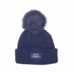 Bonnets/ Bandeaux*Kentucky Horsewear - Bonnet pompom marine