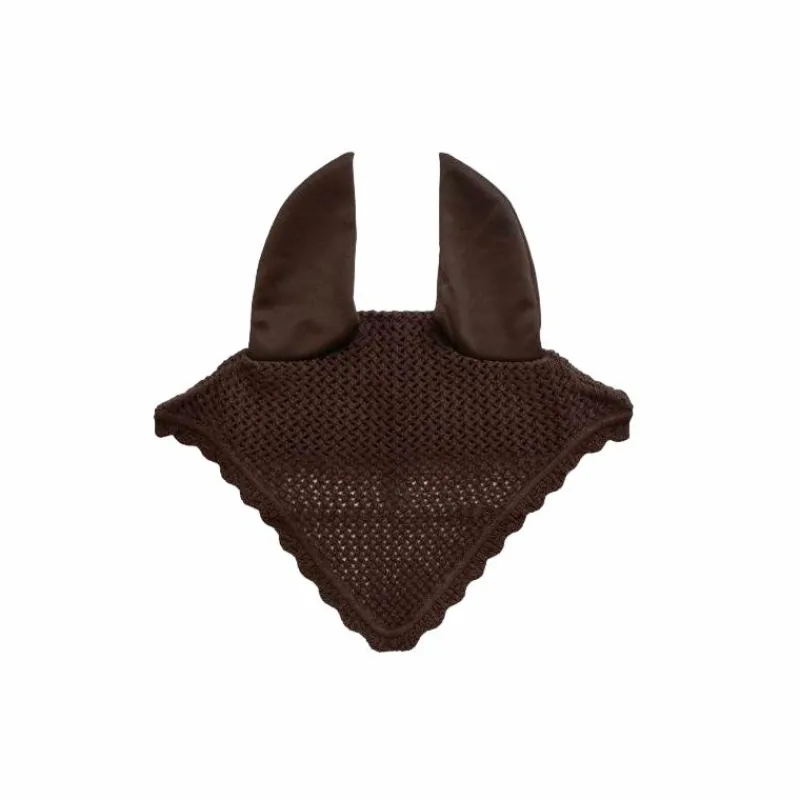 Bonnets Pour Chevaux|Cso*Kentucky Horsewear - Bonnet anti-mouches Marron