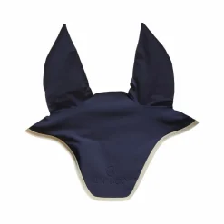 Bonnets Pour Chevaux*Kentucky Horsewear - Bonnet Wellington Softshell /beige Marine